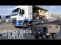 UNIMOG 404 Diesel with Power Steering, Transported to my new Workshop