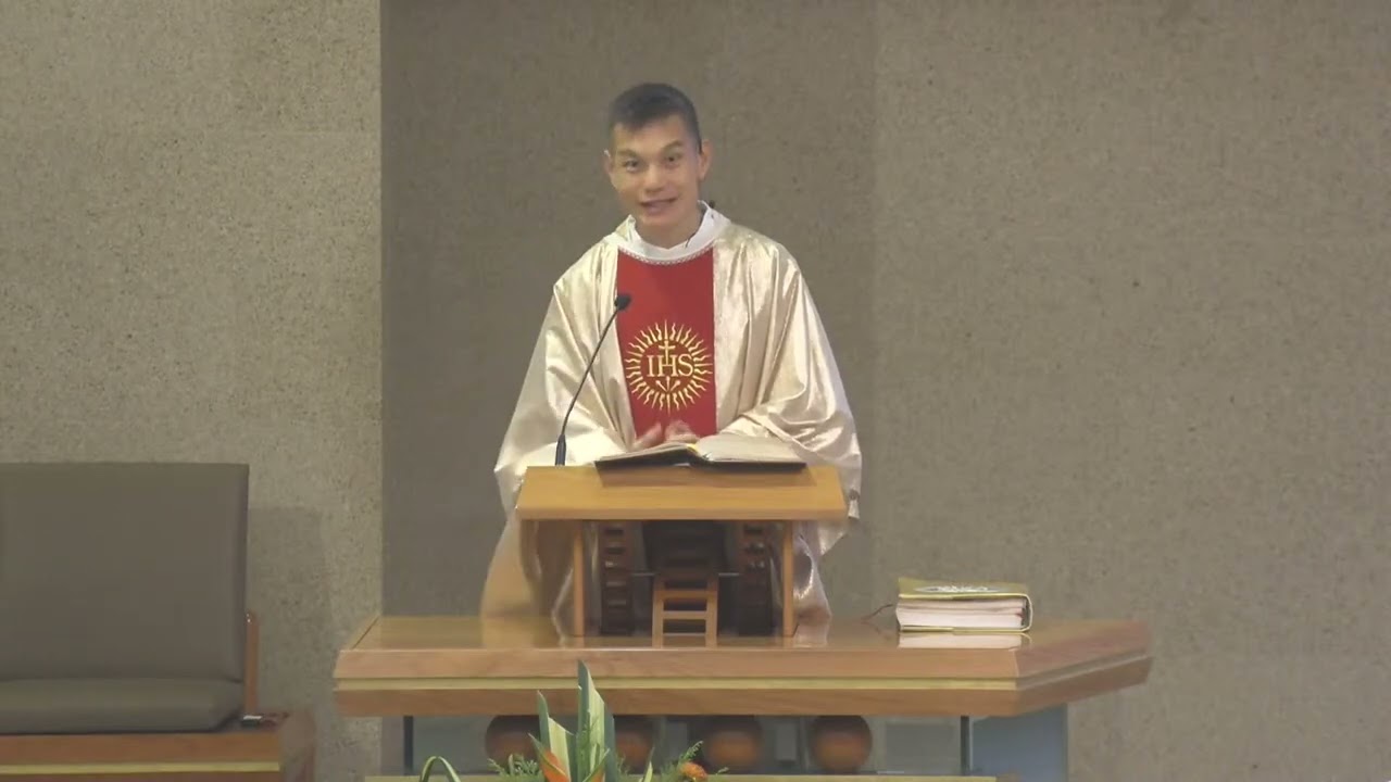 Mass 6pm - 23Nov2025 Fr Francis Lim SJ Sermon