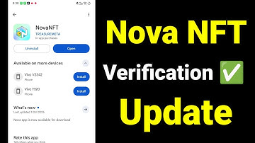 Treasure NFT Verification New Update |Treasure Fun Verification Update| Nova NFT Verification Update