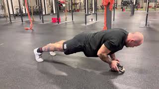 Crush grip KB push-ups