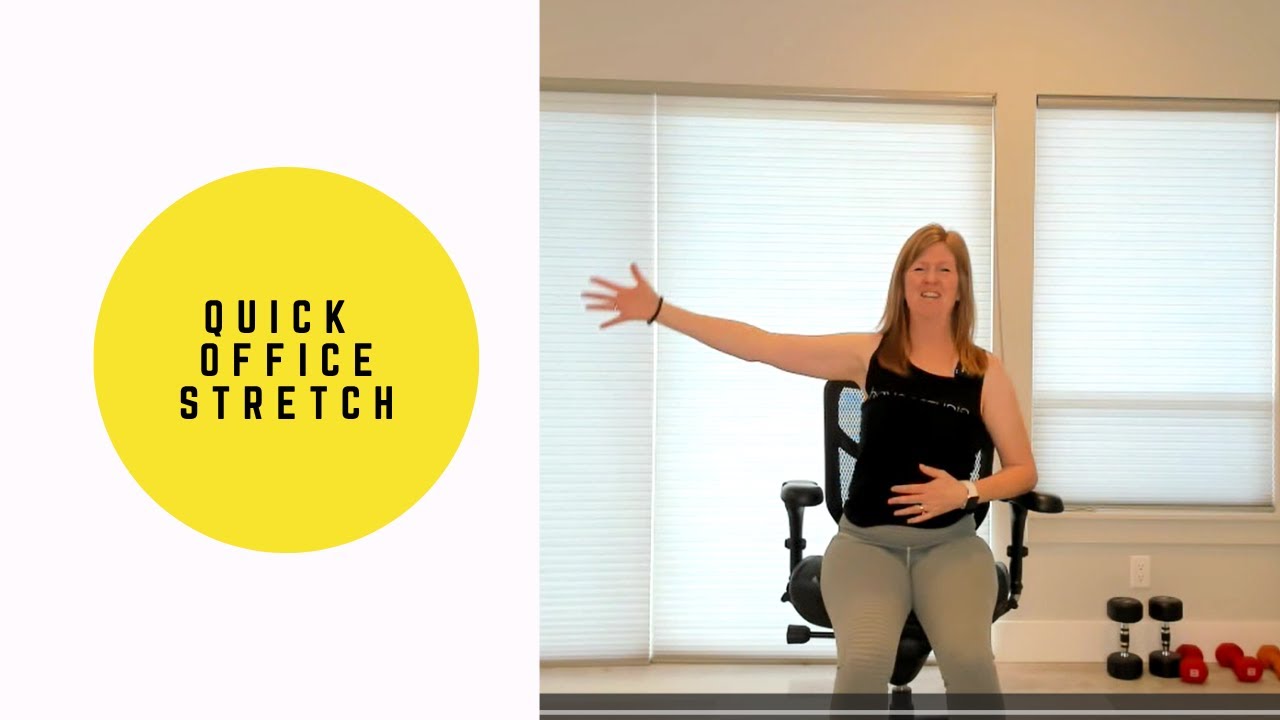 Feeling Stiff? Try This Mini-Movement Desk Yoga Break