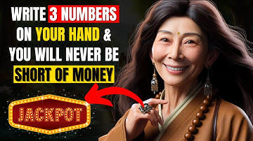 URGENT! Use These 3 Numbers On Your Hand For INSTANT MONEY FLOW | Buddhism Wisdom