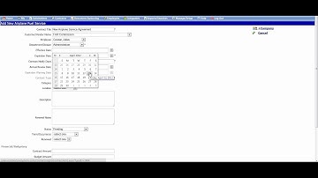 Adding & Editing a Contract - Contract Management Software