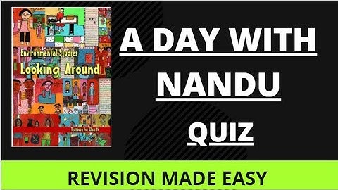 A DAY WITH NANDU NCERT CLASS 4 EVS QUIZ ON ELEPHANT MCQ facts on elephant life