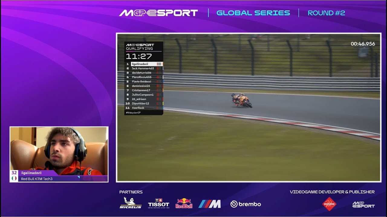 🇲🇾 Qualifying Race 3 Sepang: Global Series, Round 2️⃣ | 2025 MotoGP eSport Championship