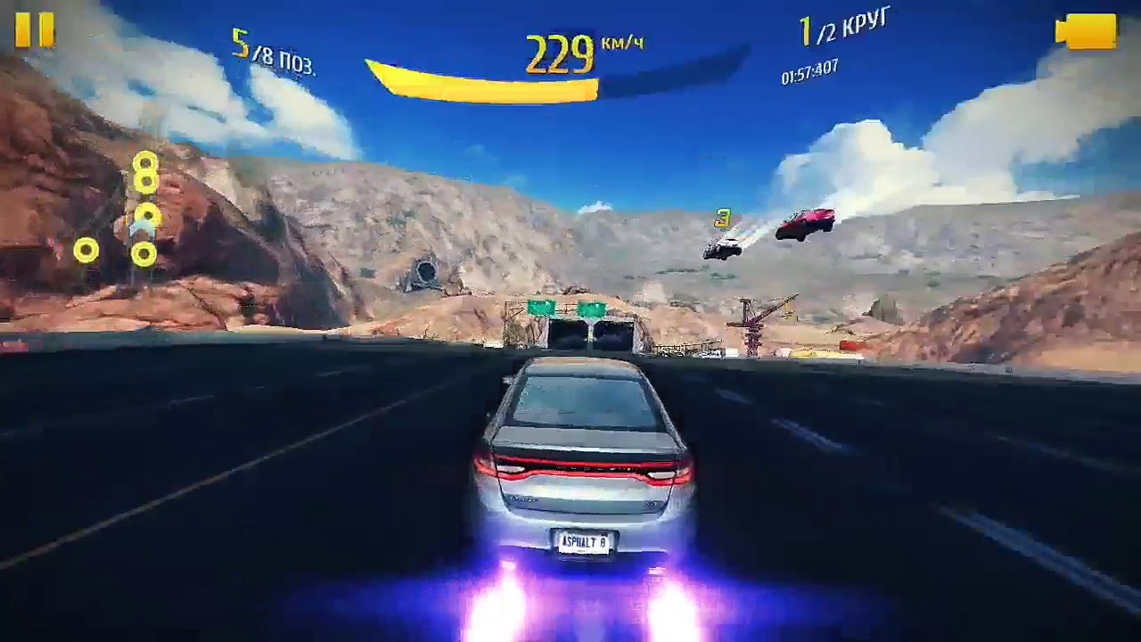Игра Асфальт 8 hd качество - YouTube