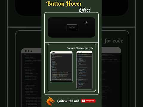 ✨ Creative Button Hover Animation Using HTML, CSS & JavaScript | Modern Button Hover Effect Tutorial