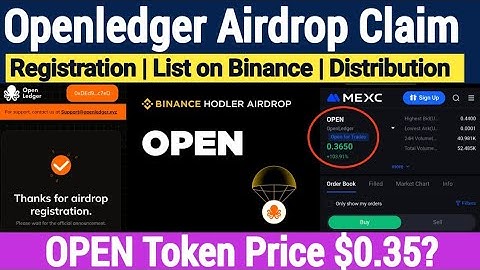 Openledger Airdrop Registration/Claim, Listing on Binance, $OPEN Distribution and Price Prediction
