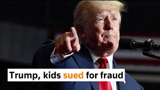 Celebrity Trump, three of his children sued for 'astounding' fraud Wealth