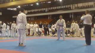 SKC England, Male Open Kumite, Curtis (SKDUN Serbia)