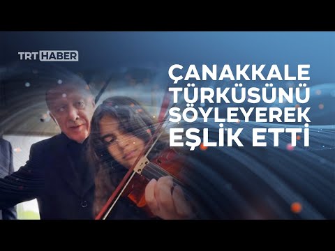 Cumhurbaşkanı Erdoğan, keman