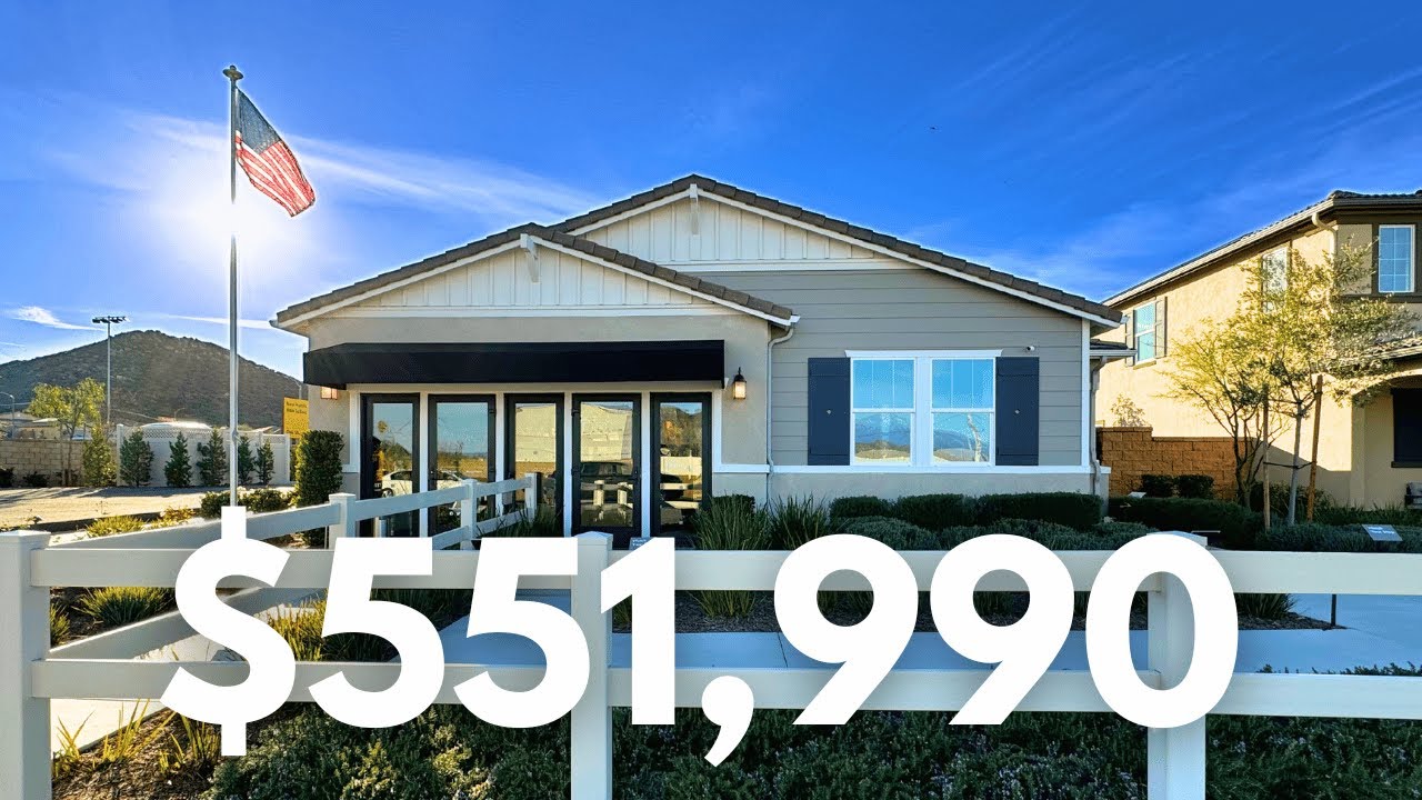 INSIDE A NEW CONSTRUCTION MICROGRID COMMUNITY House Tour In Menifee