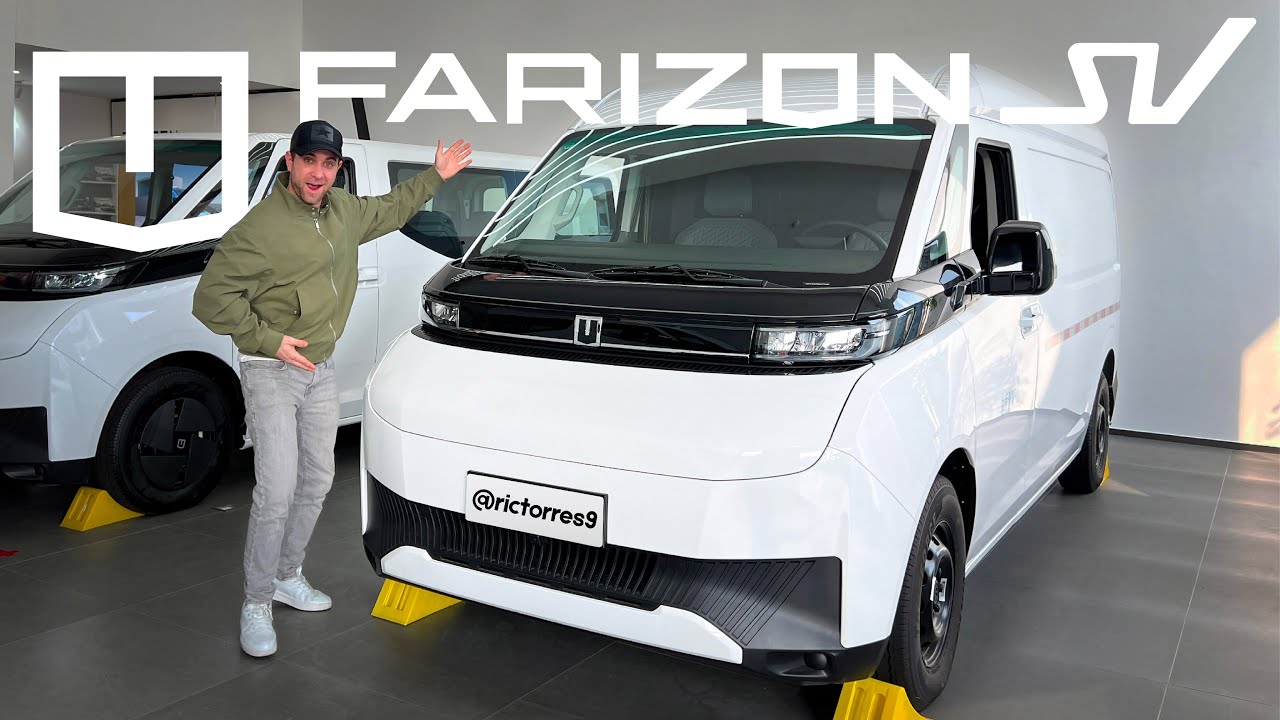 FARIZON SUPERVAN: La TRANSIT TIEMBLA! Más AUTONOMÍA y Más BARATA! 551 km, 13 m³, 1.7T y sin PILAR B.