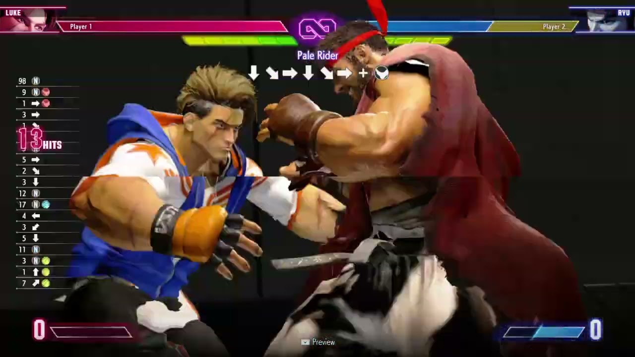 3 drive rush Cancels in  1 combo! Luke may just be UNSTOPPABLE!