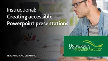 How to: Create accessible Microsoft Powerpoint presentations