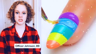 💅 NAIL ART STORYTIME TIKTOK 💅 NEW @Caroline Easom Idol || POVs Tiktok Compilations 2023 #3