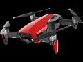 FIRST un-boxing of the DJI MAVIC AIR flame red!