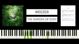 Weezer - The Garden of Eden (BEST PIANO TUTORIAL &amp; COVER)