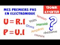 TRONIK AVENTUR 3 - FORMULES U=RI  P=UI - ELECTRONIQUE POUR LES NULS