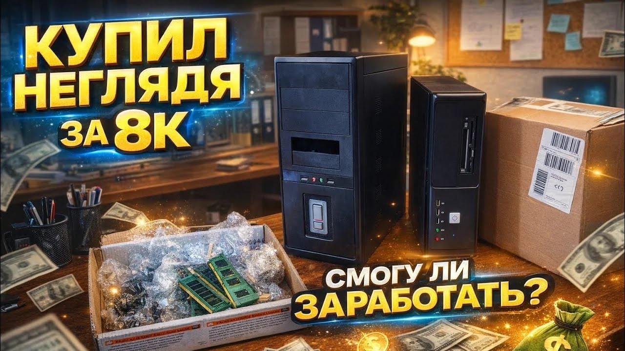 МОЖНО ЛИ ЗАРАБОТАТЬ НА СКУПКЕ ПК В 2026?!