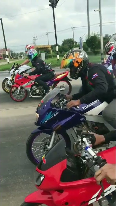 Kawasaki Ninja 150 thailand start 🏍💨