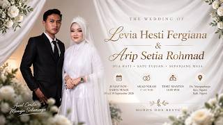 Malam Pernikahan Levia Hesti Fergiana & Arip Setia Rohmad | 18 September 2026 | Ngawi