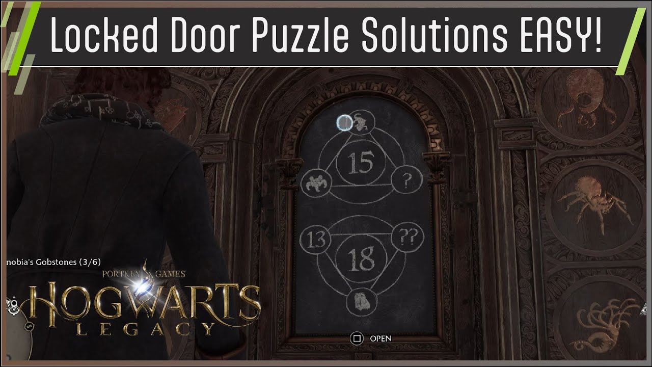 Hogwarts Legacy secret to opening 🔒 locked puzzle doors 🚪 easily