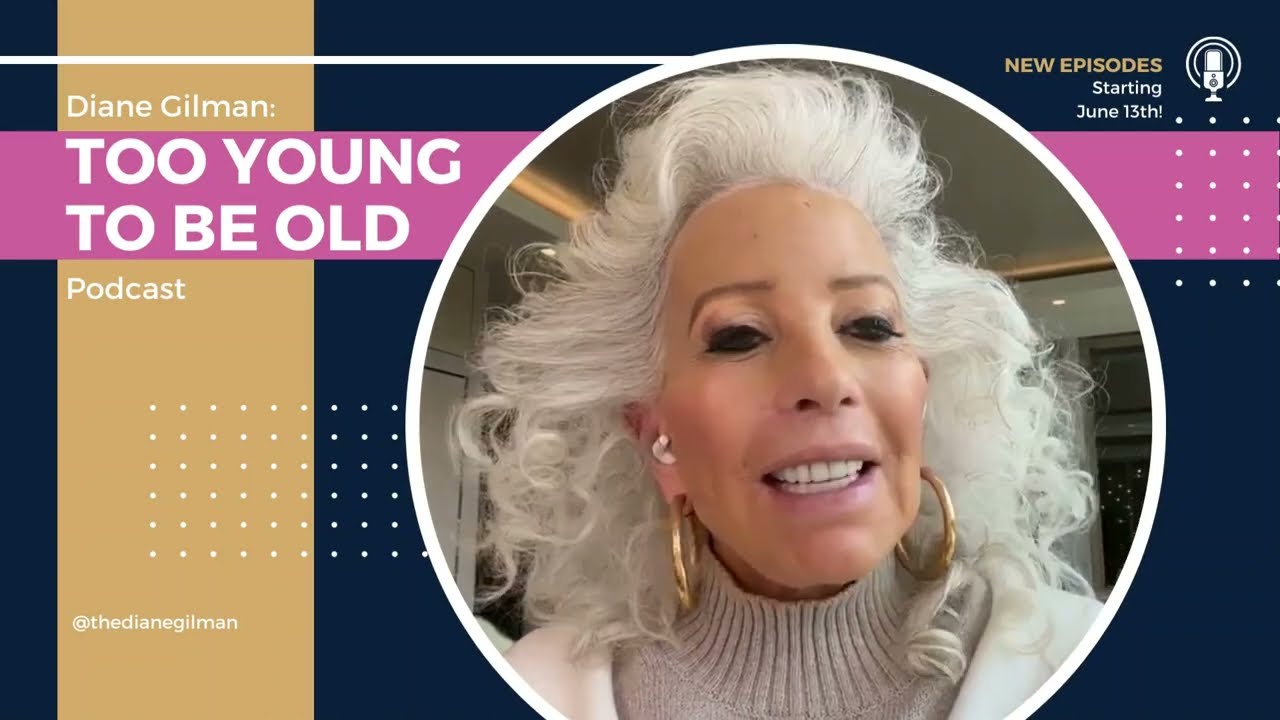 Are you 50+ and feel invisible? This is for YOU! Introducing the "Too Young To Be Old" podcast!