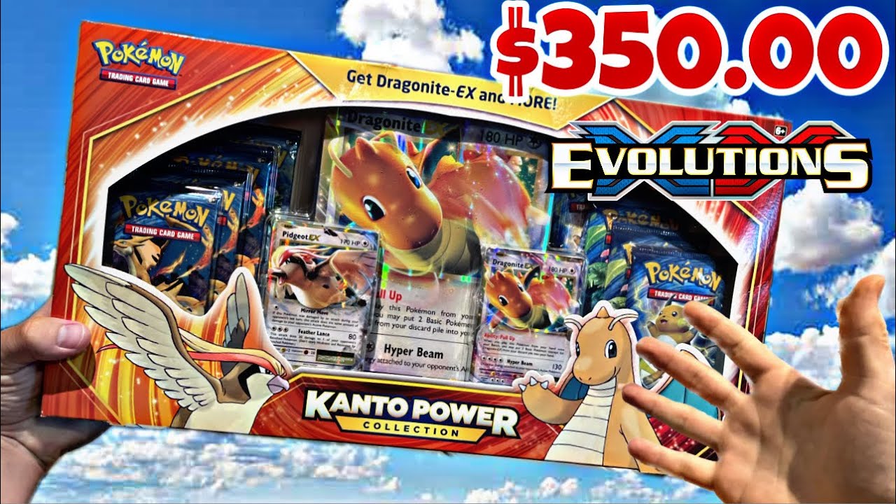 $350 Kanto Power Box XY Evolutions Pokmon OPENING! #reaction #pokemon  #opening #collection #fyp
