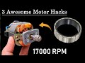 3 Simple Inventions with DC Motor