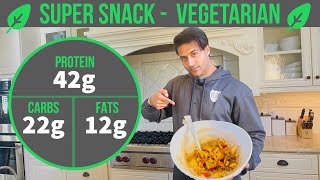 (VEG SUPER SNACK) Pro 42g | Carbs 22g | Fat 12g - Fitness & Bodybuilding Nutrition by Guru Mann