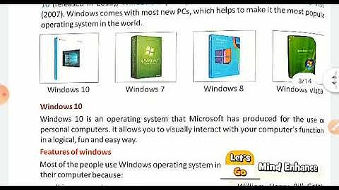 Class III Computer Chapter 2 Operating System An Introduction Video Part1