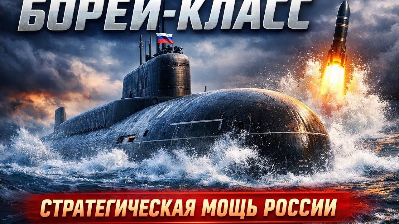 Борей-class — ядерная баллистическая подводная лодка | Стратегическая мощь России