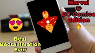 Best Bootanimation Ever For Any Android | (Marvel Edition) 2018