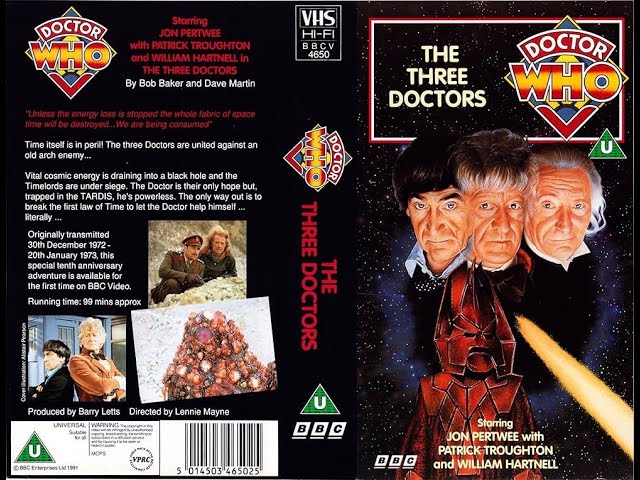 Original VHS Opening and Closing to Doctor Who The Three Doctors  