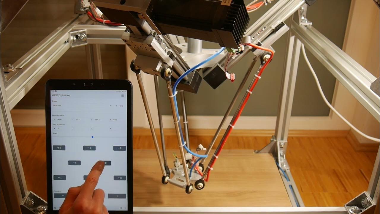 Jogging codesys softmotion robot using python and html5 youtube