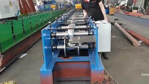 half round gutter making machine roll forming only