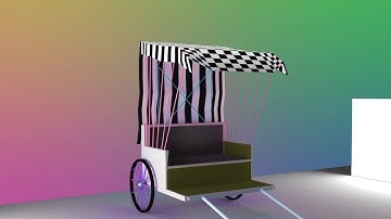 3d Hand Rickshaw | 3ds Max Model