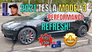 2021 Refresh Tesla Model 3 Performance Review and Walkaround Tesla Tom