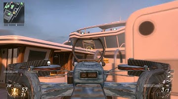 Blops 2 Random Combat Axe Kill on Hijacked