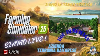 FARMING SIMULATOR 25 !! SERVER MULTIPLAYER HARDCORE !! SIAMO LIVE !! SI LAVORA A MOTORE !!!!!