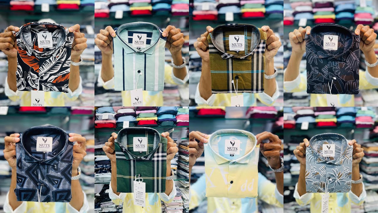 Nuts shirts / Premium & boutique taste shirts / mumbai wholesale market / mumbai shirts manufacturer
