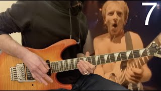 Def Leppard - Die Hard The Hunter - Live &#39;In The Round&#39; (Phil Collen - Guitar Cover)
