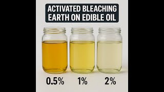 Edible Oil Refining with Bleaching Earth | Dosage Matters!