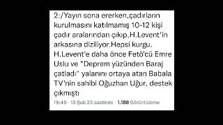 Fox Tv, Haluk Levent'i ekrana çıkararak temize çıkarmaya çalıştı.. #oğuzhanuğur #deprem