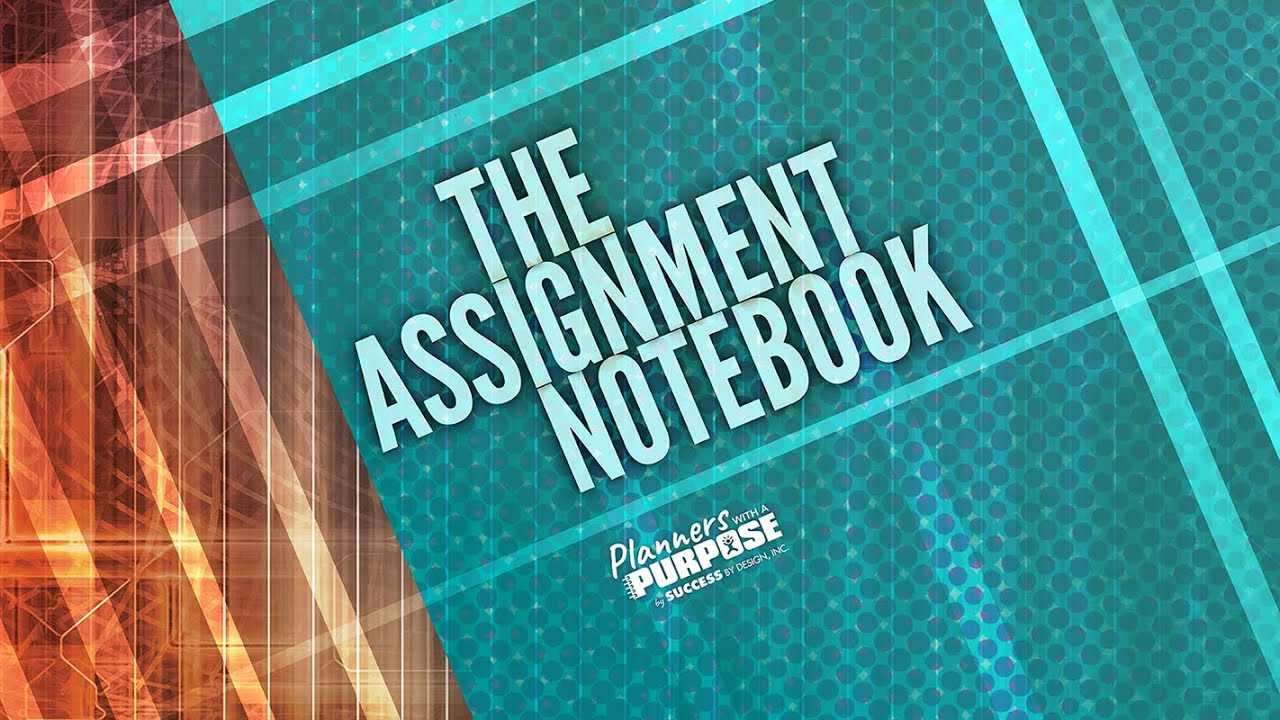 ANSD: The Assignment Notebook Student Planner (Dated) - YouTube