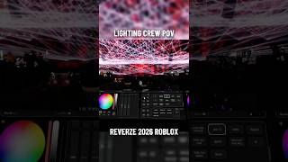 Lighting Crew POV at Reverze 2026 ROBLOX #hardstyle #robloxrave #rfproductions #roblox #reverze