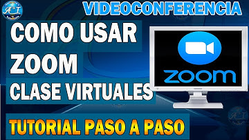 Como Usar Zoom Para Dar Clases Virtuales - Zoom Videoconferencia