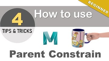 How to use Parent Constrain in Maya | Create parent Constrain in Maya