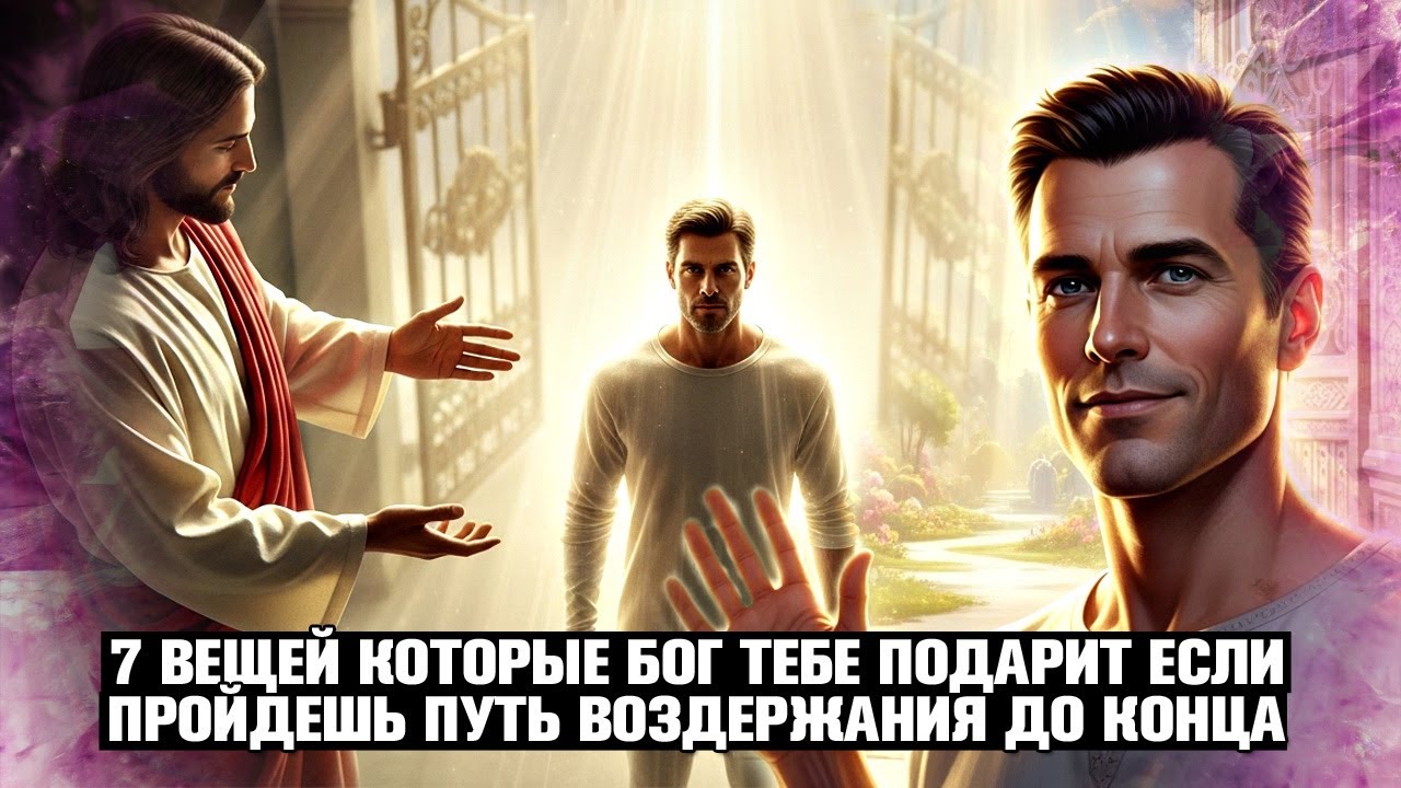 СТУПИЛ НА ПУТЬ ВОЗДЕРЖАНИЯ? 🙏 ТЫ ИЗБРАН! БОГ ДАСТ ТЕБЕ 7 ВЕЩЕЙ, ЕСЛИ ПРОЙДЁШЬ ДО КОНЦА! 🏆